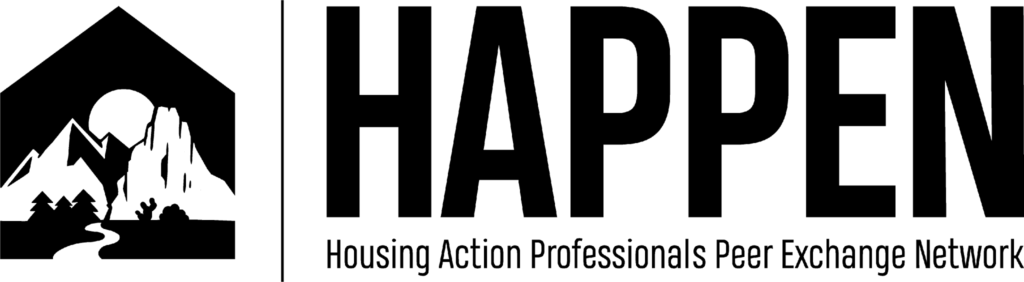 Housing Action Professionals Peer Exchange Network (HAPPEN) logo